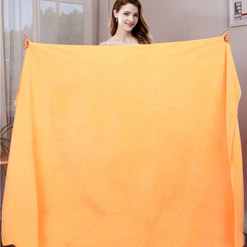 Thick Superfine Microfiber Fitness Bath Towel Super Soft Travel Camping Towel Super Absorbent Swimming Sports Towel