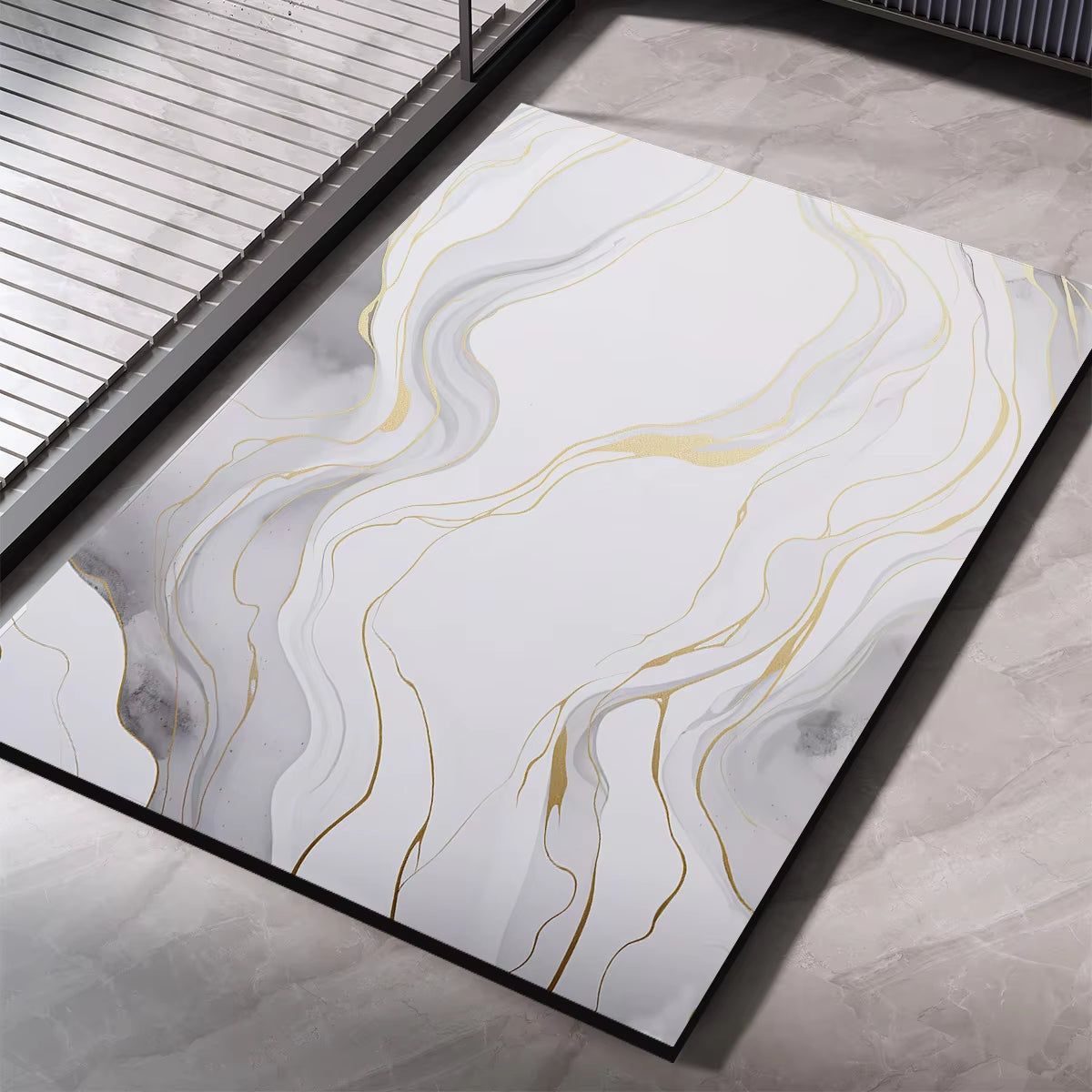 Diatomite Bathroom Carpet Foot Mat Quick Dry Bath Mats Non-Slip Shower Rug Toilet Pad Doormat Washable