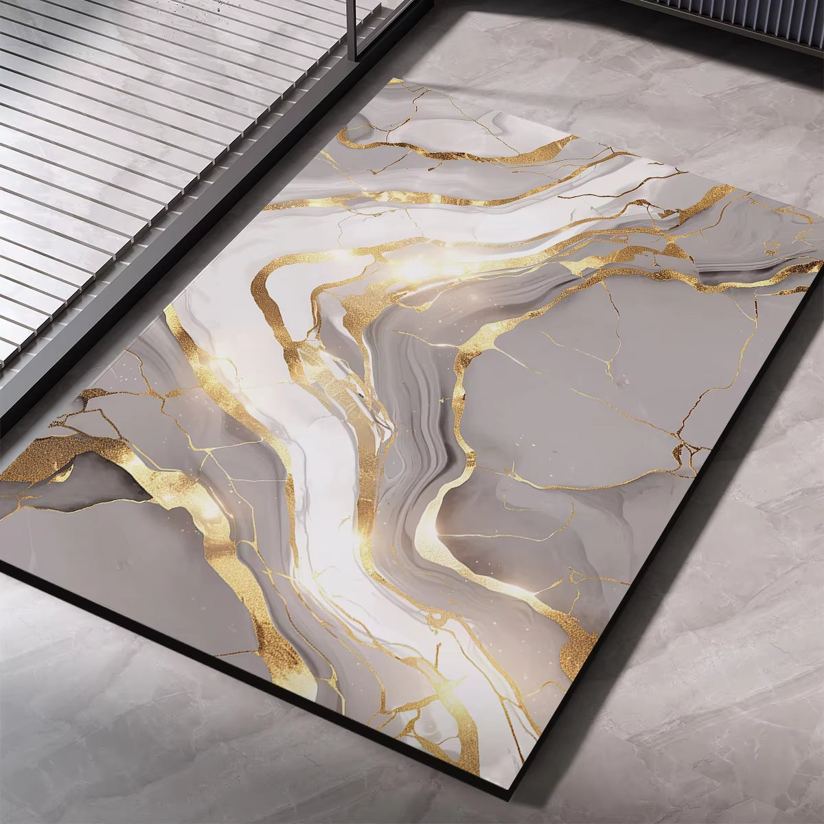 Diatomite Bathroom Carpet Foot Mat Quick Dry Bath Mats Non-Slip Shower Rug Toilet Pad Doormat Washable